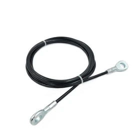 J Bryant Fitness Gym Replacement Cable Fitness Pulley Cable Thick 0.2inch/5mm Heavy Duty Steel Wire Rope for Home Gym Cable Pulley Attachments Machine Accessories (Type-A, 67")