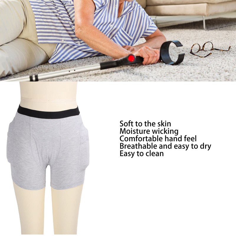 Elderly Hip Pad Protector Padded Shorts, Prevents Collision Hip Protection