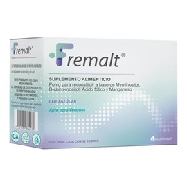 Fremalt Polvo Suplemento Alimenticio a Base de Myo-Inositol y Acido Fólico, 30 Piezas
