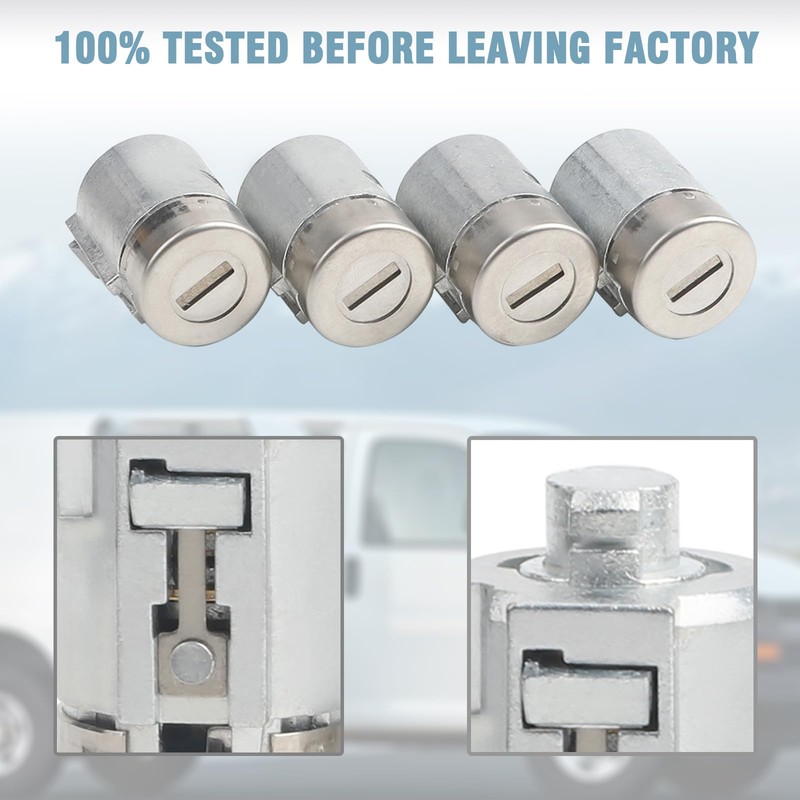 Ignition Switch Lock Cylinder With 4 Door Lock Cylinder Compatible