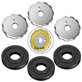 3 Sets Flange Nuts Anti-jamming M10 Thread Hex Flanged Locknut Locking Stop Fastener Nut for 100 Type Angle Grinder Diamond Disc Grinding Disc Silver