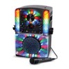 Singing Machine SML625BTBKD Karaoke Machine, Portable Bluetooth CD+G Karaoke System,