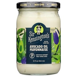 Sir Kensington's Avocado Oil Mayonnaise, Non GMO, 12 Fluid Ounces (Pack Of 6)