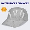 Oversize XL XXL Men Quick Dry Baseball Cap Water-Resistant Performance