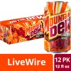 Mountain Dew Live Wire Orange 12 oz. cans 12-Pack Soda
