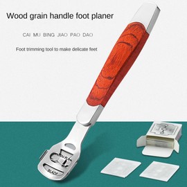 Callus Remover, Callus Rasp, Callus File for Feet, Care Pedicure Kit Tools, Metal Scraper with 10 Blades