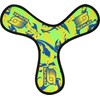 Sunflex® Neoprene Cassini Flames Firegreen | Lightweight Boomerang for Beach