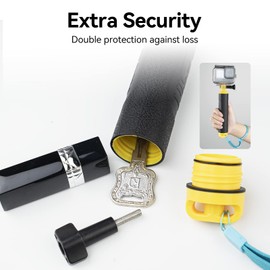 TELESIN - Palo flotante flotante para GoPro Hero 13 12 11 10 9 8 7+ Series, DJI, Insta360 la mayoría de las cámaras de acción, palo selfie subacuático adecuado para surf, esnórquel, disparo