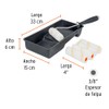 Truper KIT-ROPI-420N, Kit de rodillo para pintar 4" (maneral, charola