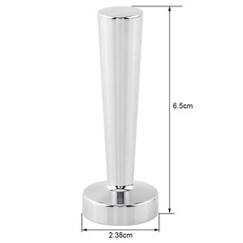 25mm Coffee Tamper Stainless Steel SolidTool for Capsule Machine Easy to Grip for Home or Office