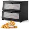 Kitsure Bread Box - Wooden Bread Box for Kitchen Countertop,