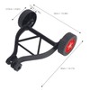 Tissting Lawn Mower Support Wheel Adjustable String Trimmer Support Wheel