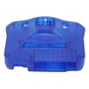 Retro Video Game Console Case Translucent Blue Replacement Protective Shell