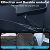 Windshield Sun Shade Umbrella, Portable Foldable, Spring Structure Wind Shield,