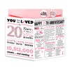 ATTLVV Jumbo 20th Anniversary Cards for Him Her,Happy 20th Wedding