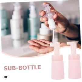 Mikinona 100ml Foam Soap Dispenser Bottle Portable Travel Container Refillable Toiletry Bottles Plastic Foaming Soap Dispenser
