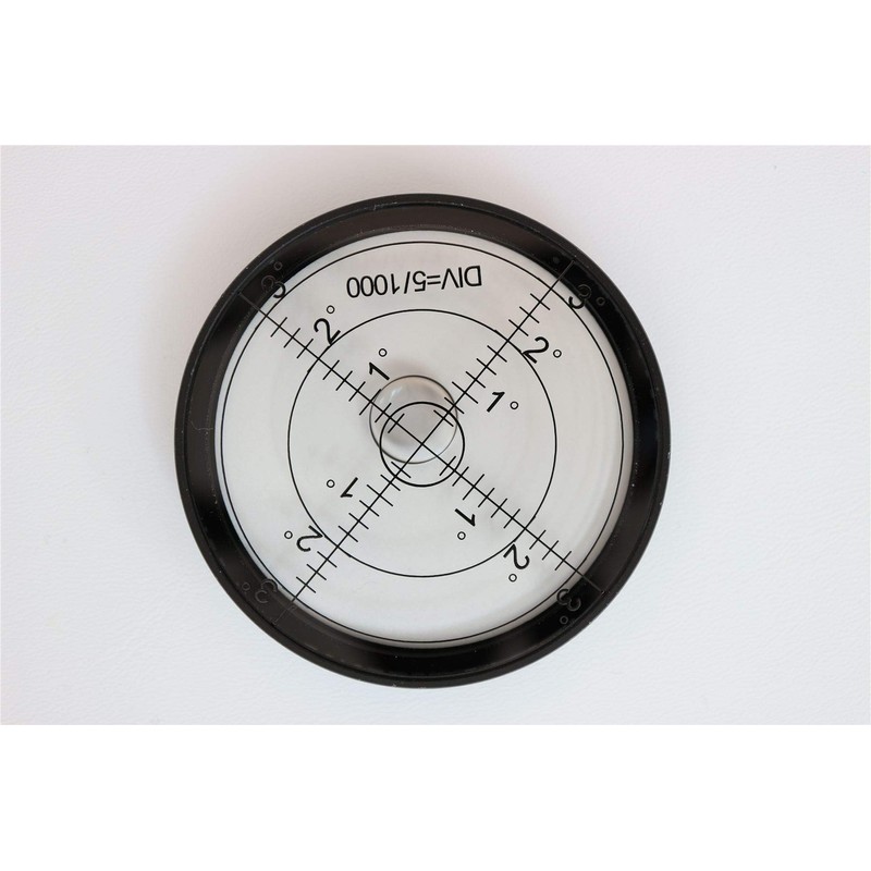 Metal Large Spirit Bubble Level (New) 60mm Diameter, Degrees, Circular,