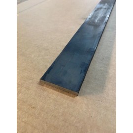 Unbranded 1/4" x 2" Steel Flat Bar x 10", Hot Rolled Steel