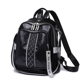 Estwell Women's Fashion Backpack Shoulder Bag Small Waterproof PU Leather Rucksack Lightweight Backpack Handbag Casual Daypack Travel Bag Students School Bag