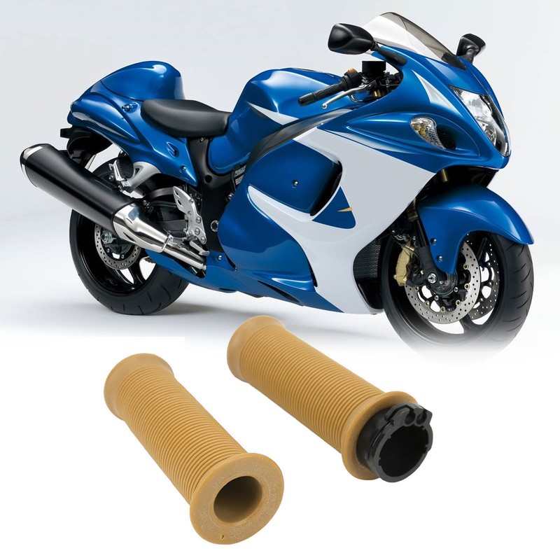 2pcs 25mm/28mm Motorcycle Hand Grip Left Right Comfortable Universal Throttle