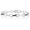 Vir Jewels 0.35 cttw Black Diamond Bracelet .925 Sterling Silver