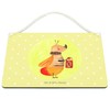 Mr. & Mrs. Panda A4 Decorative Sign Fireflies Yellow Pastel
