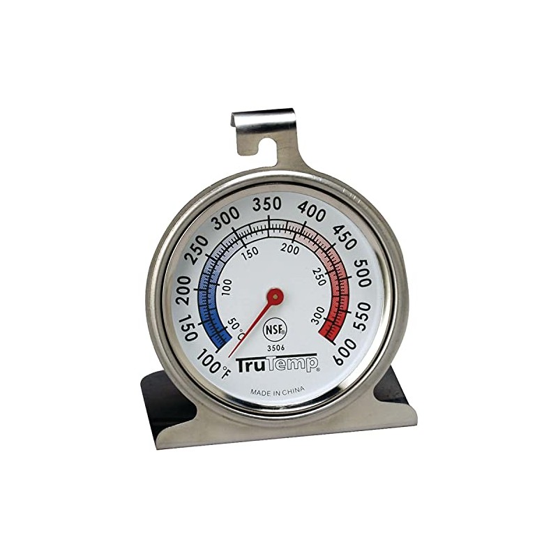 Taylor Large 2.5 Inch Dial Kitchen Cooking Oven Thermometer, Analog