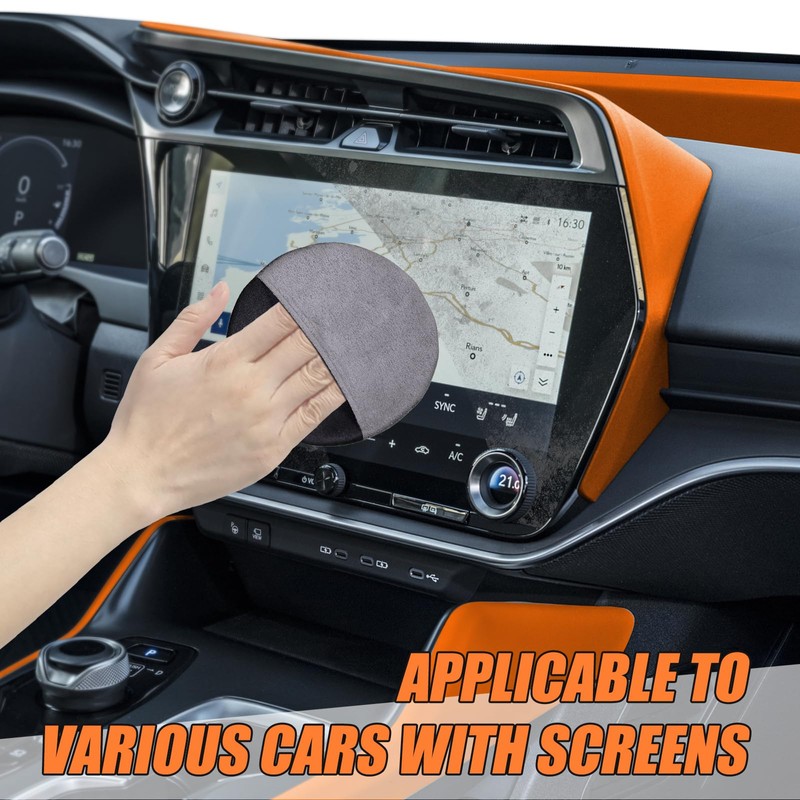 ElekTonny Toallitas de visualización táctil para coche, limpieza de visualización