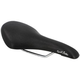 Gusti Anton P. Genuine Leather Bicycle Saddle Leather Saddle Sport Soft Saddle Bicycle Road Bike Black