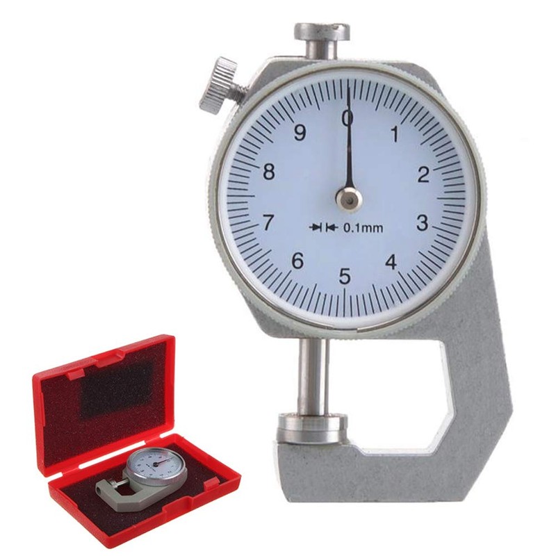 Thickness Gauge, Portable Thickness Gauge, 0-10 Measuring Range, 0.01mm Accuracy