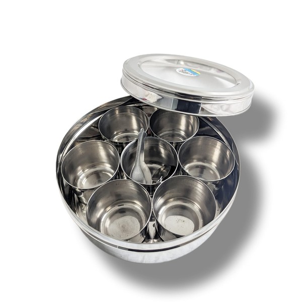 STL Masala Dabba (Spice Box) | Authentic Indian Style Stainless