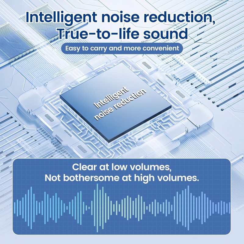 Hearing Amplifiers for Seniors Personal Sound Amplifier Rechargeable Pocket Talker