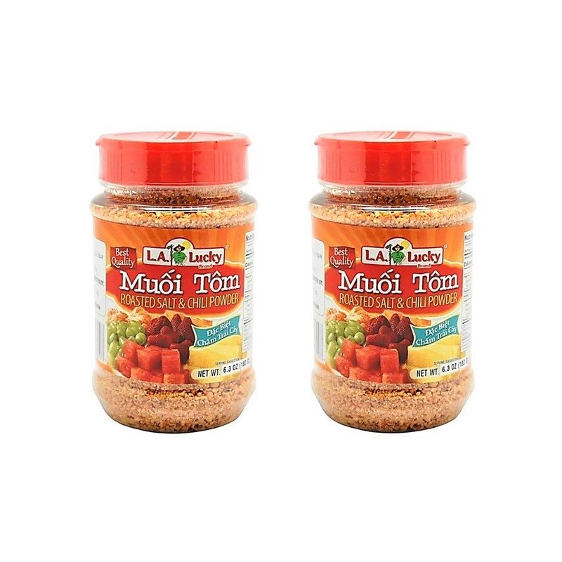 2 Packs - Roasted Shrimp Salt Chili Powder - Muoi