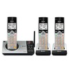 AT&T DECT 6.0 Expandable Cordless Phone with Answering System, Silver/Black