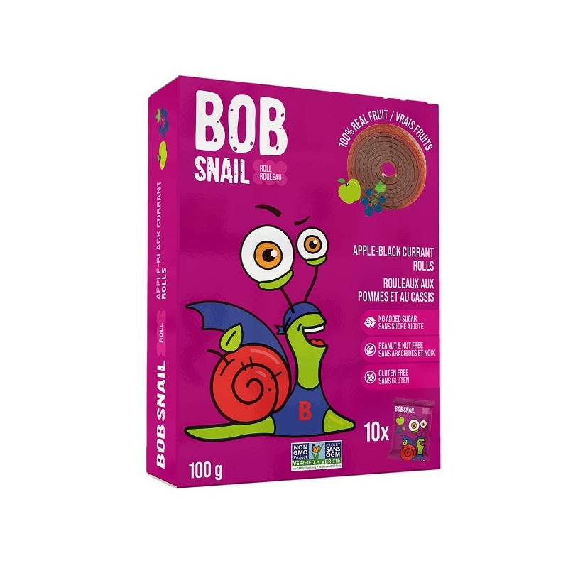 Bob Snail Fruit Roll 5 x 100g (Flavours), Mango