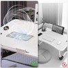 iXTRA Laptop Lap Desk with Cooling Fan - Adjustable with
