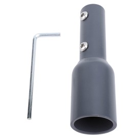 Satellite Pole Mount Adapter Aluminum Alloy Satellite Antenna Pipe Adapter for Starlink Standard Actuated High Performance Grey