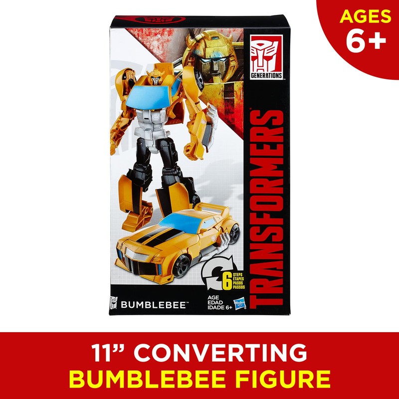 Transformers Toys Heroic Bumblebee Action Figure - Timeless Large-Scale Figure,