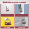 NBYT Letter Combination Padlock, Gym Changing Cabinet, School Wardrobe, Storage