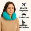 Kamaca Neck Cushion, Neck Support with Skin-Friendly Soft Plush