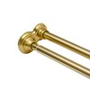 Utopia Alley Adjustable 72-Inch Double Shower Curtain Tension Rods -