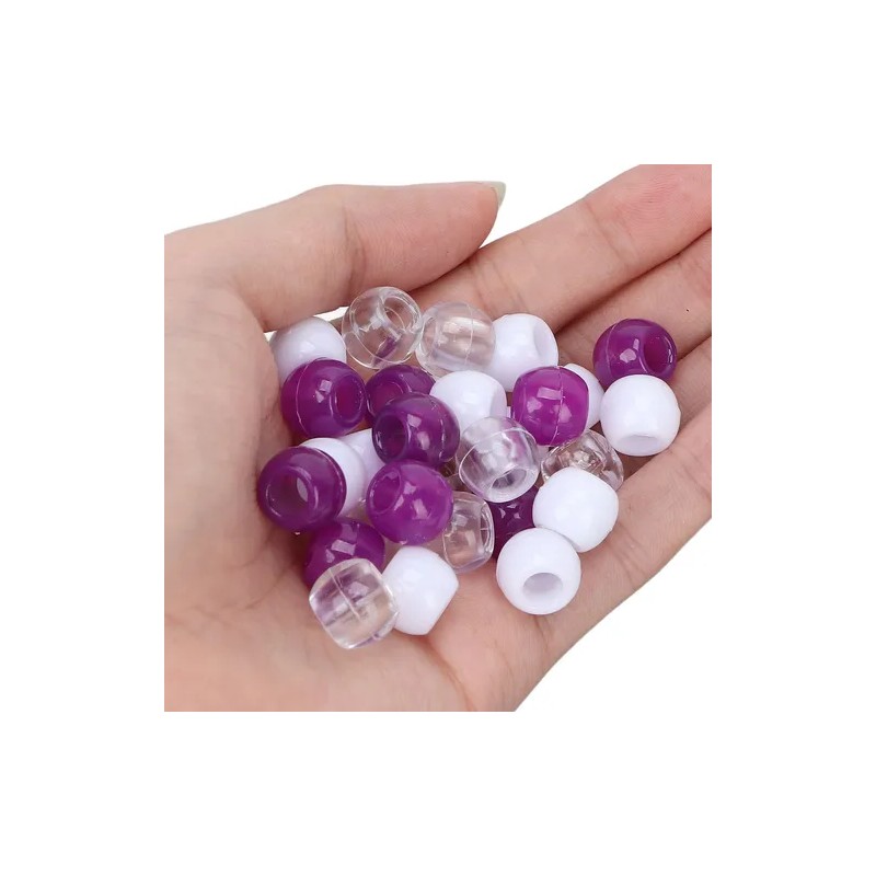 Perlas Acuáticas Para El Cabello, 100 Piezas, Rastas, Difere