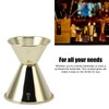 Double Head Cocktail Jigger, Food Grade Elegant Double Head Measuring