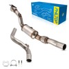 PHILTOP Left Catalytic Converter Kit Direct-Fit Replacement For 2011-2017 300