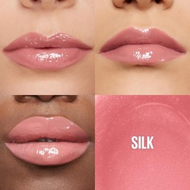 Maybelline Lifter Gloss Lip Gloss Makeup With Hyaluronic Acid, Hydrating, High Shine, Hydrated Lips, Fuller-Looking Lips, 004 SILK, 0.18 fl. oz.      