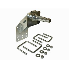 Tie Down Side Mount Spare Tire Carrier with Tapered Spindle