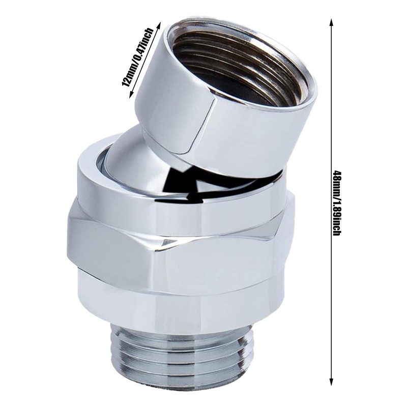 KIIFENG Shower Connector Balls Joint Replacement Shower Head Swivel Balls