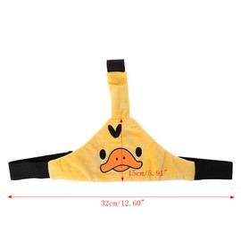Feelairy Baby Car Seat Headband, Child Seat Attachment Headband, Adjustable Baby Headrest Strap, Headrest Holder, Safety Seat Attachment Strap for Children, Baby (Yellow)