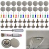 65PCS Car Roof Headliner Repair Kit, Headliner Rivets Button Pins