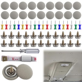 65PCS Car Roof Headliner Repair Kit, Headliner Rivets Button Pins